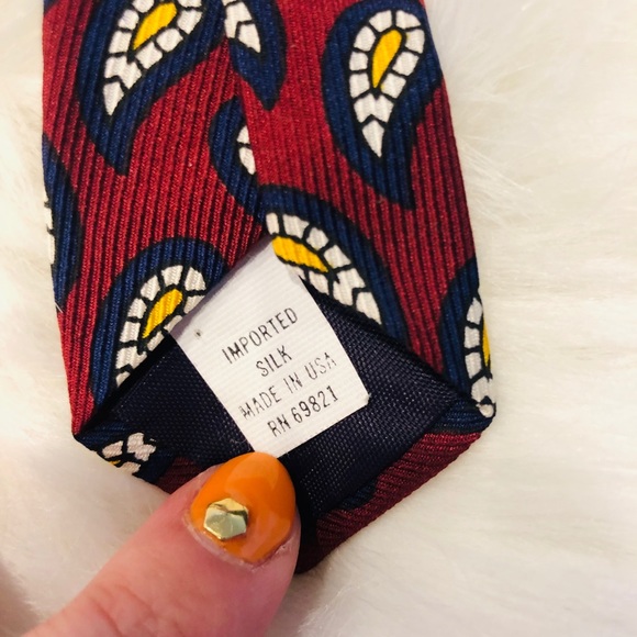 Vintage Meeting Street Silk Tie - Picture 4 of 5